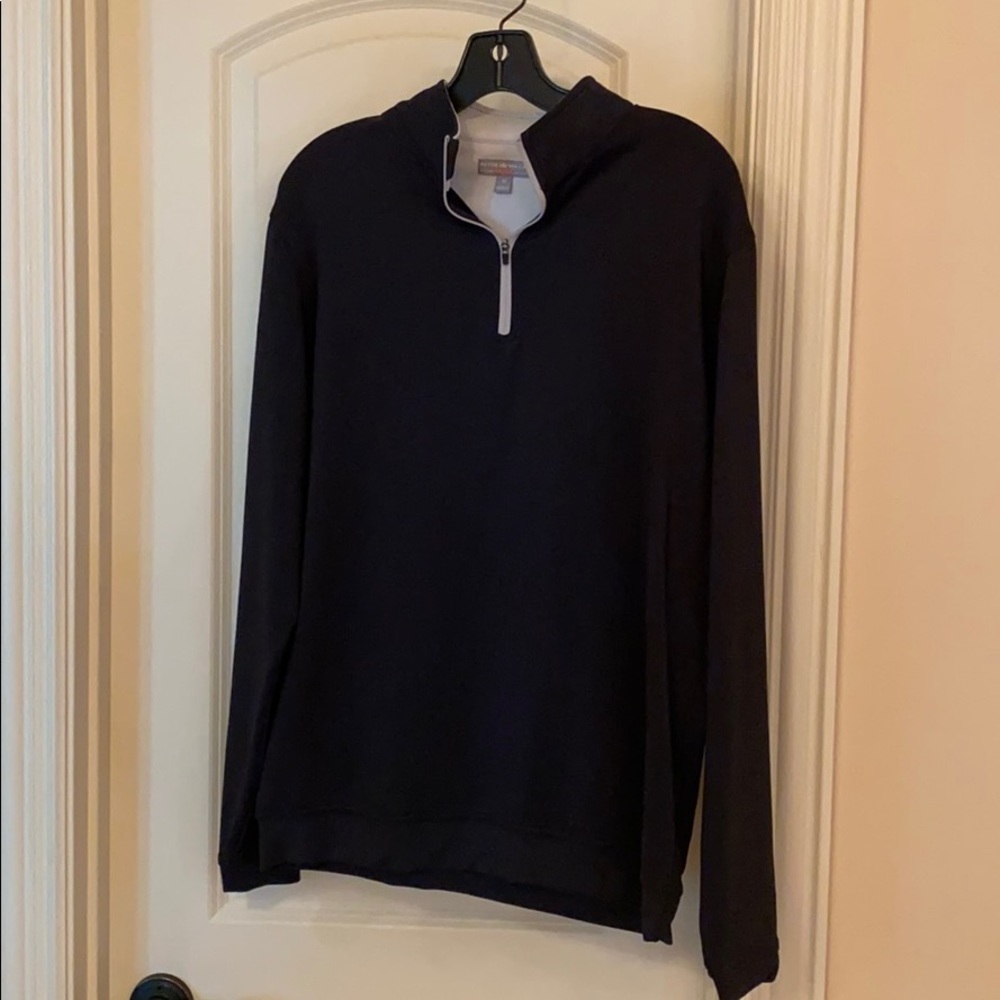 Black Peter Millar Pullover. Size: M.